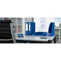 Leitz Elhäftare 5532, 10 Ark Blå