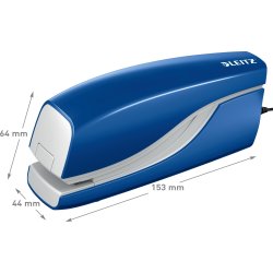 Leitz Elhäftare 5532, 10 Ark Blå