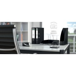 Leitz Elhäftare 5532, 10 Ark Svart