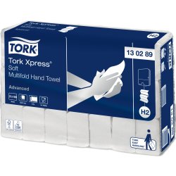 Tork H2 Xpress Advanced pappershandduk, 3-fold, 21