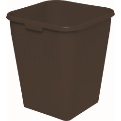 Bantex Orth papperskorg, 25 liter, svart