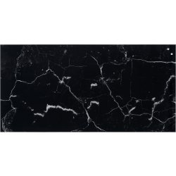 NAGA magnetisk stänkskydd, 100x50 cm, svart marmor