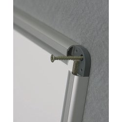 NAGA magnetisk whiteboard, 60x90 cm, aluminiumram