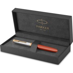Parker 51 Premium Red Rage GT Reservoarpenna | F
