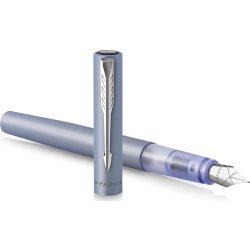 Parker Vector XL Silver-Blue Reservoarpenna | F
