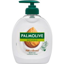 Palmolive flytande handtvål, Milk & Almond, 300 ml
