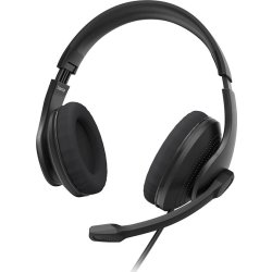 HAMA Headset Over-Ear HS-USB300 V2 | Svart