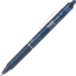 Pilot FriXion Clicker penna, 0,7 mm, blåsvart