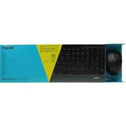 RAPOO 9500M Multi-Mode trådlöst tangentbordsset