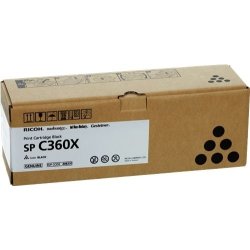 Richo C360X Lasertoner, svart, 10.000s
