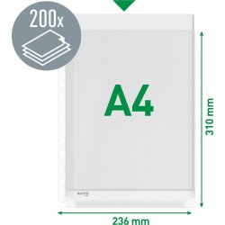 Leitz Plastficka | A4 | Expanderande | 10 st.