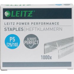Häftklammer Leitz 25/10 Performance P5 1000 st
