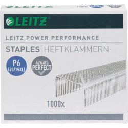 Häftklammer Leitz 23/15 Performance P6 1000 st