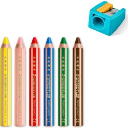 Staedtler Noris Junior färgpennor | 6 färger