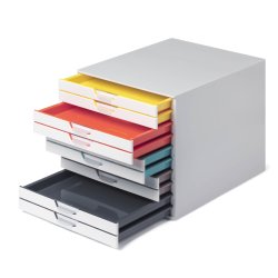 Blankettbox Durable Varicolor Mix Med 10 lådor