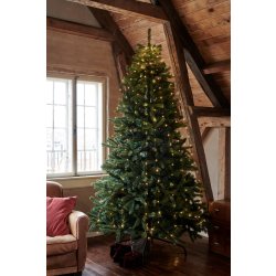 Knirke Julgransslinga 273 LED L210 cm Vit