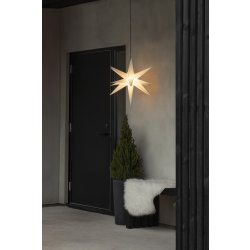 3D LED-stjärna | Plast | 60 cm | Vit