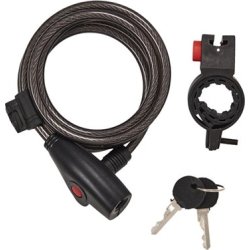 Rawlink spirallås, 8x1500 mm, svart