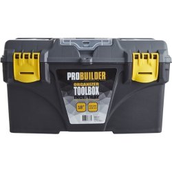 Probuilder verktygslåda m/organisator, 18"