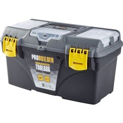 Probuilder verktygslåda m/organisator, 18"