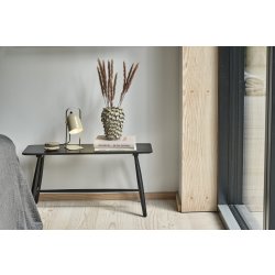 Villa Collection bänk i svartmålad ek