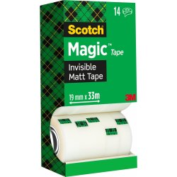 Scotch Magic 810 tejp, value pack med 14 rullar
