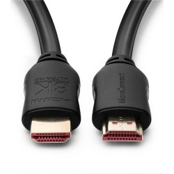 MicroConnect 8K HDMI-kabel | 1 m | Svart