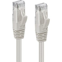 MicroConnect CAT6 UTP-nätverkskabel | 10 m | Grå