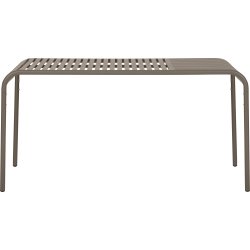 Stella Trädgårdsbord 150x90cm, gråbrun