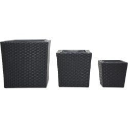 OUTDOOR blomkruka - Set om 3 st.