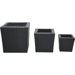 OUTDOOR blomkruka - Set om 3 st.