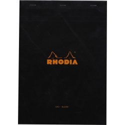 Rhodia Basics Häftat anteckningsblock | A4 | Blank