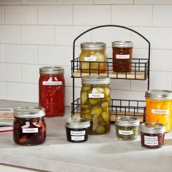 Dymo D1 Durable etikettape 12mm, svart på vit