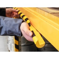 Durable hörnskydd C25R, svart/ gul