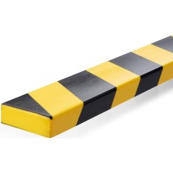 Durable väggskydd S20, gul/svart