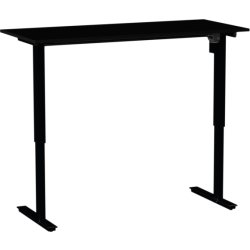 HeighTivity höj- &sänkbart bord, 60x140 cm, svart