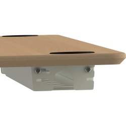 Universal kabelkanal, 96-166 cm, Vit