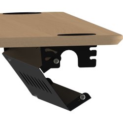 Universal kabelränna, 96-166 cm, Svart