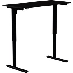 HeighTivity höj- och sänkbord, 52x120 cm, svart