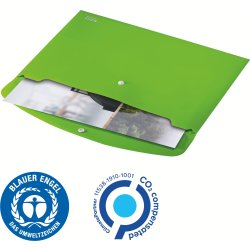 Leitz Recycle dokumentmapp | A4 | PP | Grön