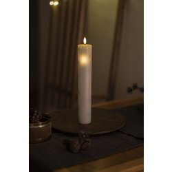 Sirius Sille kalenderljus | Vit/silver