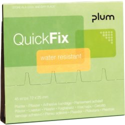 Plum Quick Fix plåster | Water Resist | 45 plåster