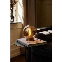Bubbles bordslampa | Ø18 cm | Amber