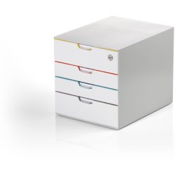 Durable Varicolor Mix lådskåp | Safe | 4 lådor