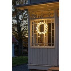 Ljusgirlang | 600 LED | Ø50 cm | Svart