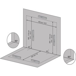 Palram Canopia SanRemo uthus | 4x4,25 m | Grå