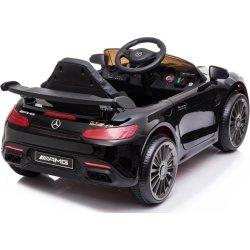 Elektrisk Mercedes AMG GTR barnbil 12V svart