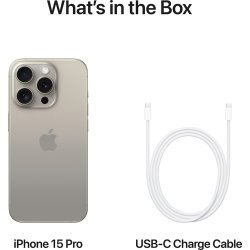 Apple iPhone 15 Pro | 1 TB | Naturlig titan