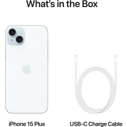 Apple iPhone 15 Plus | 128 GB | Blå