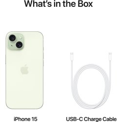 Apple iPhone 15 | 128 GB | Grön